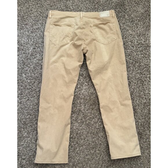 Adriano Goldschmied Pants Men 40X31.5 Everett Slim Straight Sateen Career Preppy - Picture 6 of 13